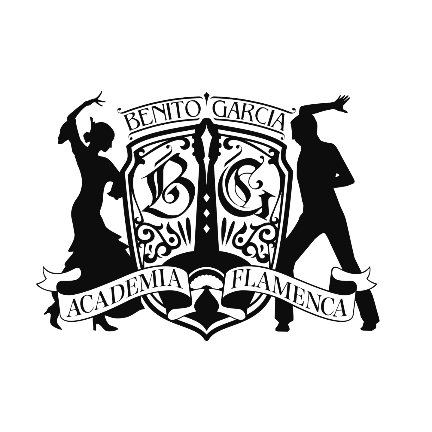 Benito García Academia Flamenca, logo oficial